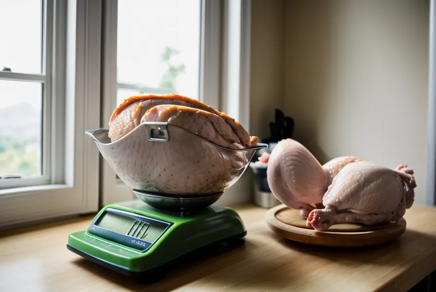 Báscula de cocina pesando proteína junto a un cuaderno de diseño industrial