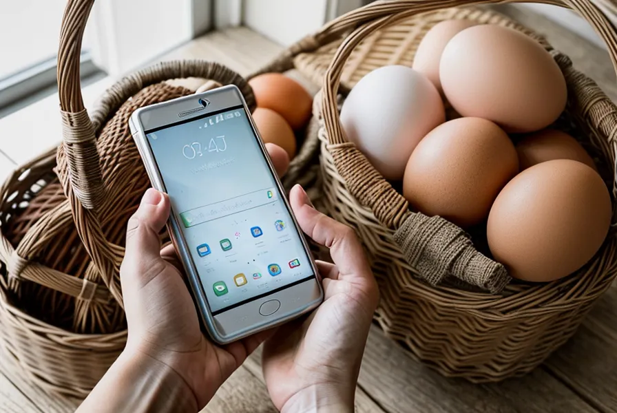 Mano comparando lista de compras saludable en celular con lista física en un mercado.