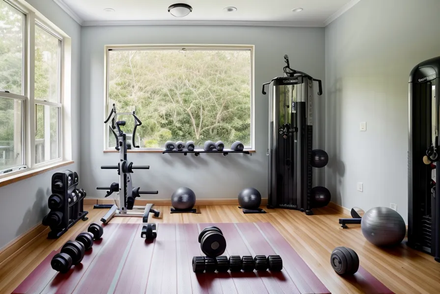 Kit de plantillas para entrenadores aplicado a nutrición deportiva en un gimnasio en casa